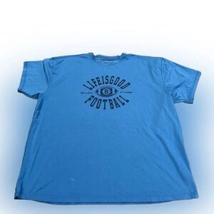 Life is Good Good Move Football Tshirt